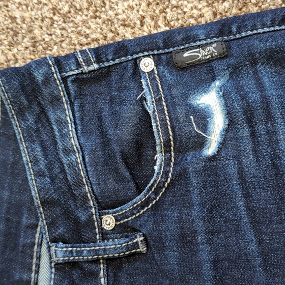 Silver Jeans Elyse Skinny Mid Rise Women's  Size 27 - Picture 3 of 10
